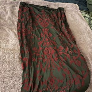 Dollskill “widow” maxi skirt